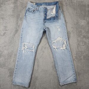 Levi's Light Blue Straight Leg Jeans
